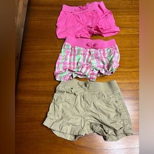 Girls bundle of shorts